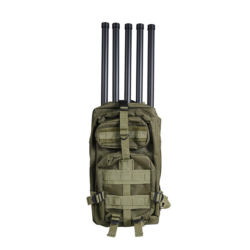 120W 4 Channel Backpack Style Anti Drone Jammer