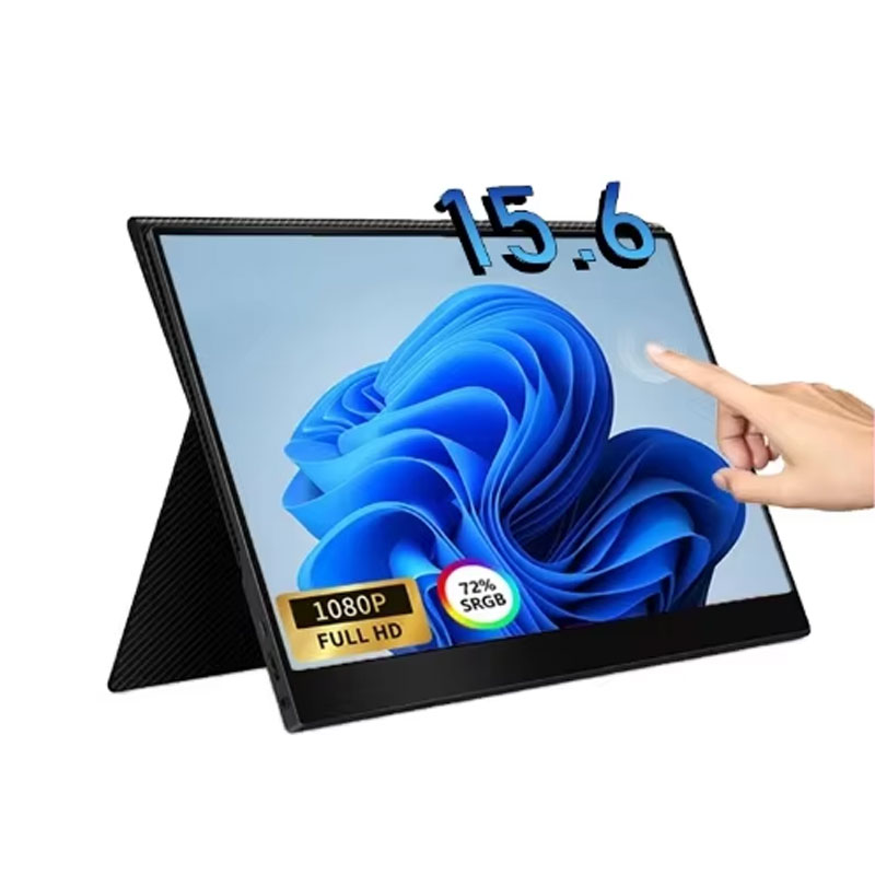 15,6 Inch Touch Screen 1920 * 1080p Portable Monitor Screen