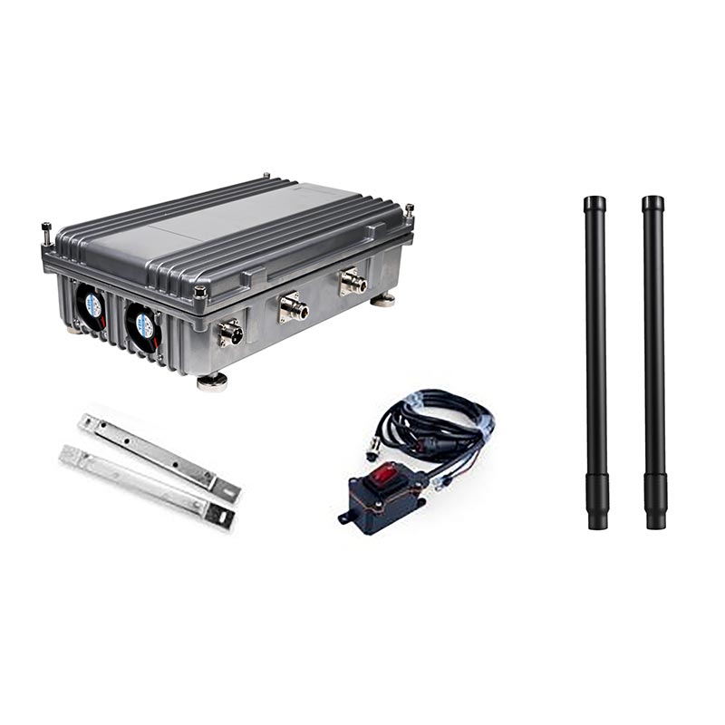 Duo Frequency Bands vehiculum ascendit Anti Drone Jammer